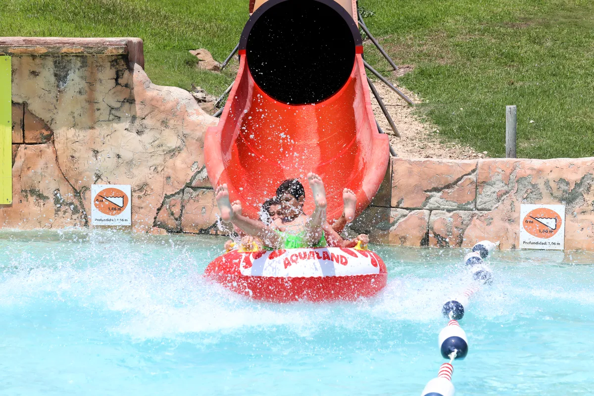 Cola de Diablo - water slide at Aqualand Bahía de Cádiz