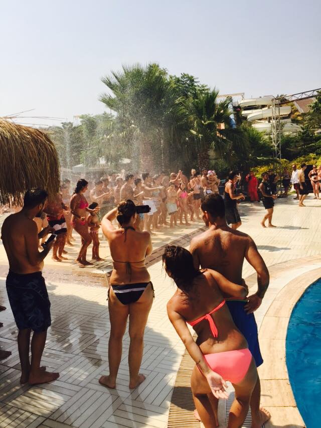 Rain Dance - activity zone at Aqua Dream Waterpark