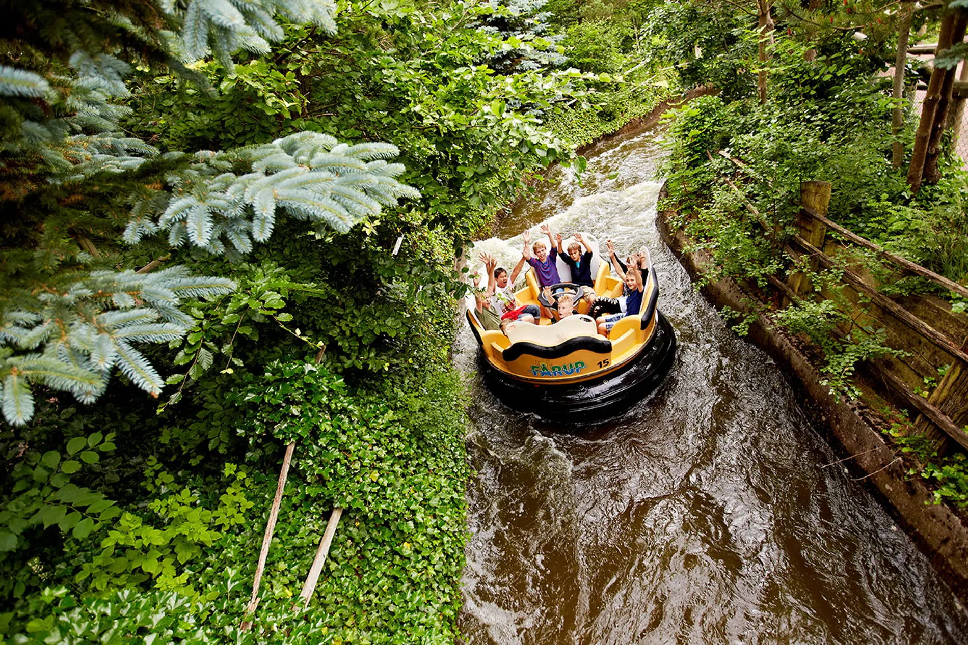 Fårup Rafting - activity zone at Fårup Sommerland Aquapark