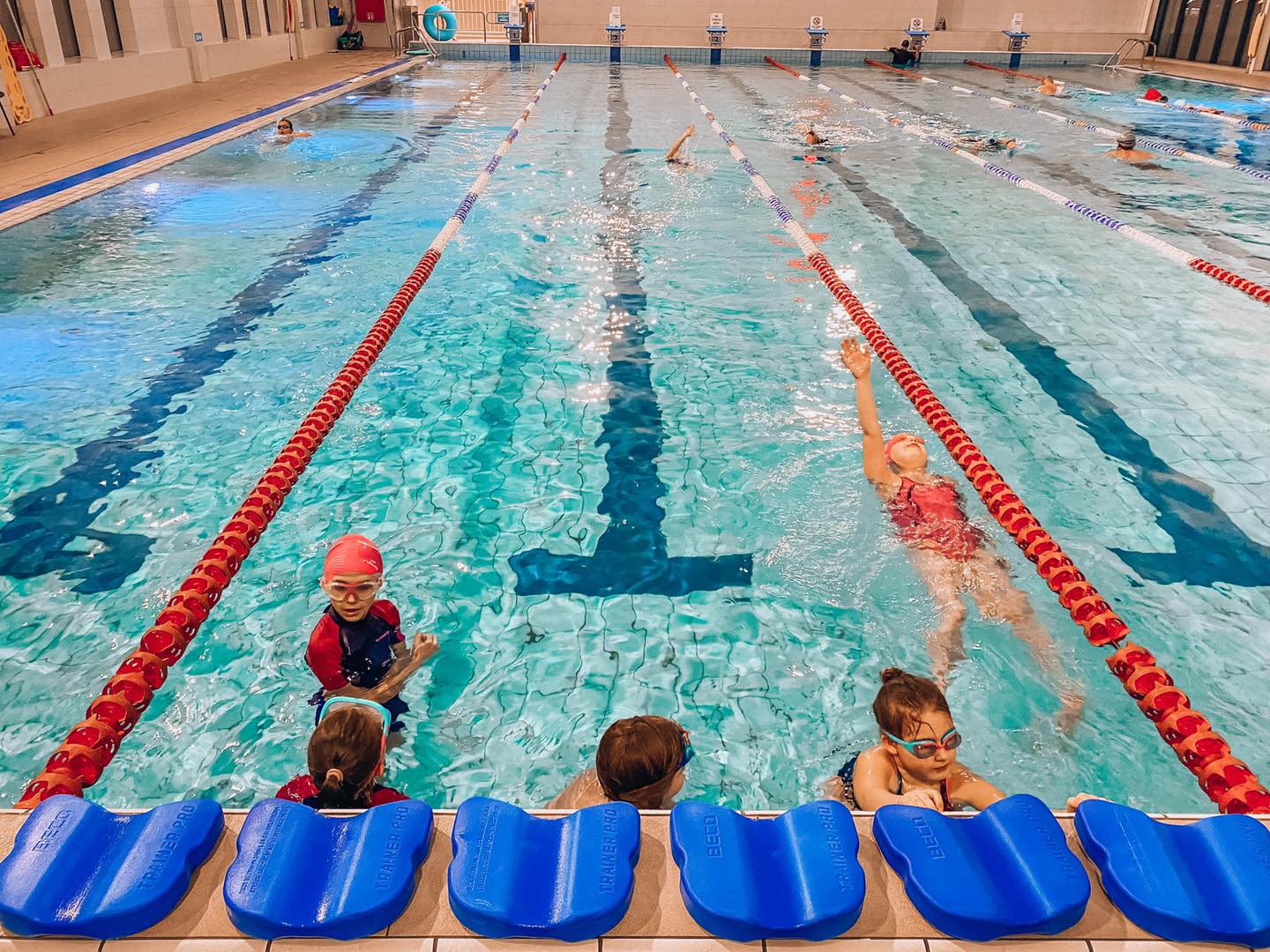 Aqua School - service area at Aquapark Reda