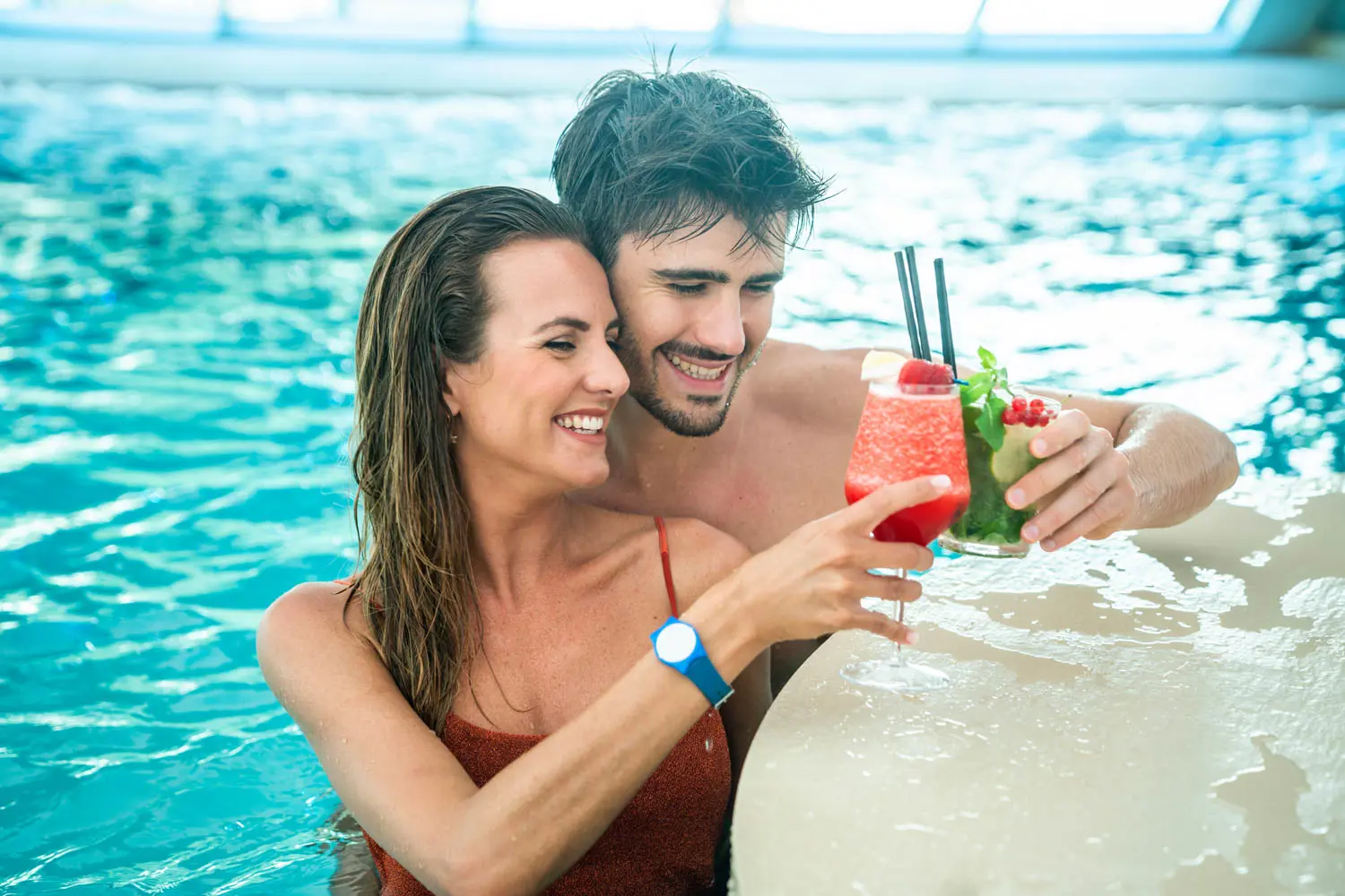 Pool Bar - restaurant (bistro) at Splash & Spa Tamaro