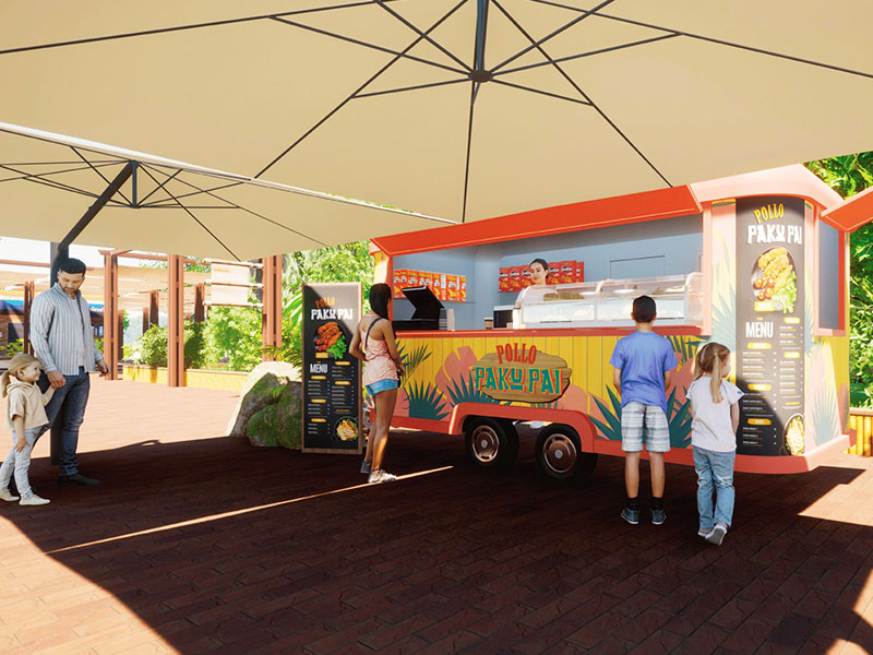 Paku Pai Chicken (Food Truck) - restaurant (bistro) at Aquópolis Villanueva de la Cañada