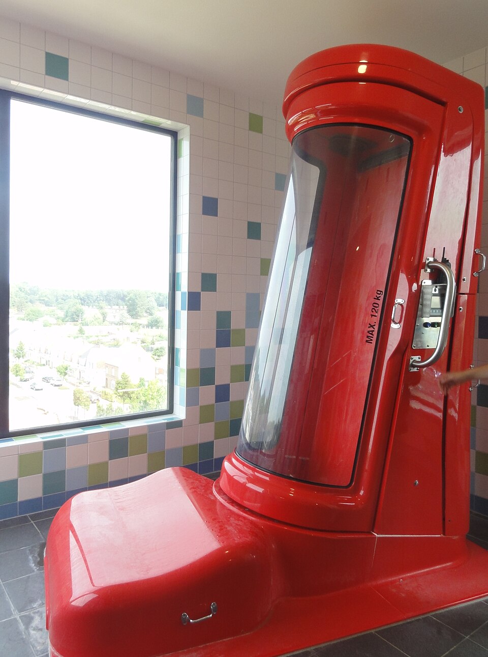 Sky Drop - water slide at Plopsaqua De Panne