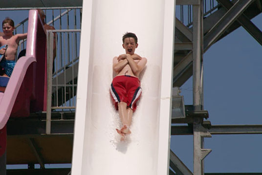  Free Fall Plus - water slide at Zante Water Village