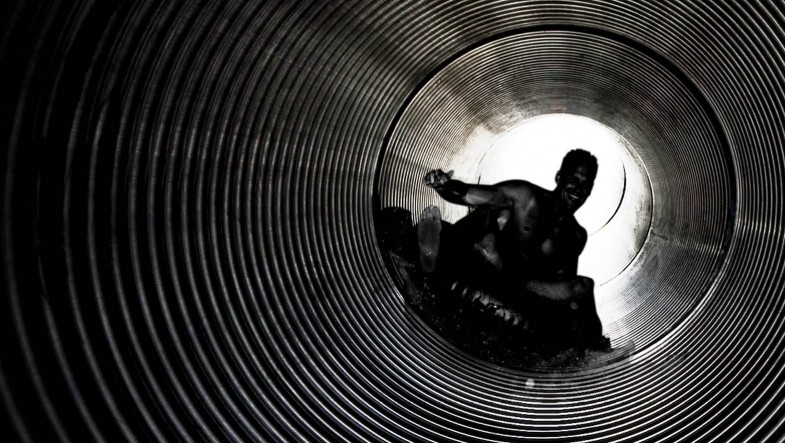 Black Hole - water slide at Aquafan Riccione