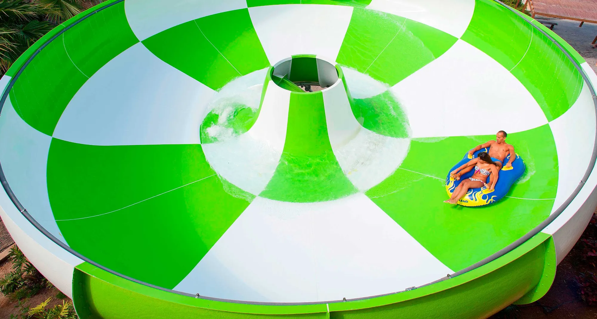 Tornado - water slide at Aqualand Maspalomas