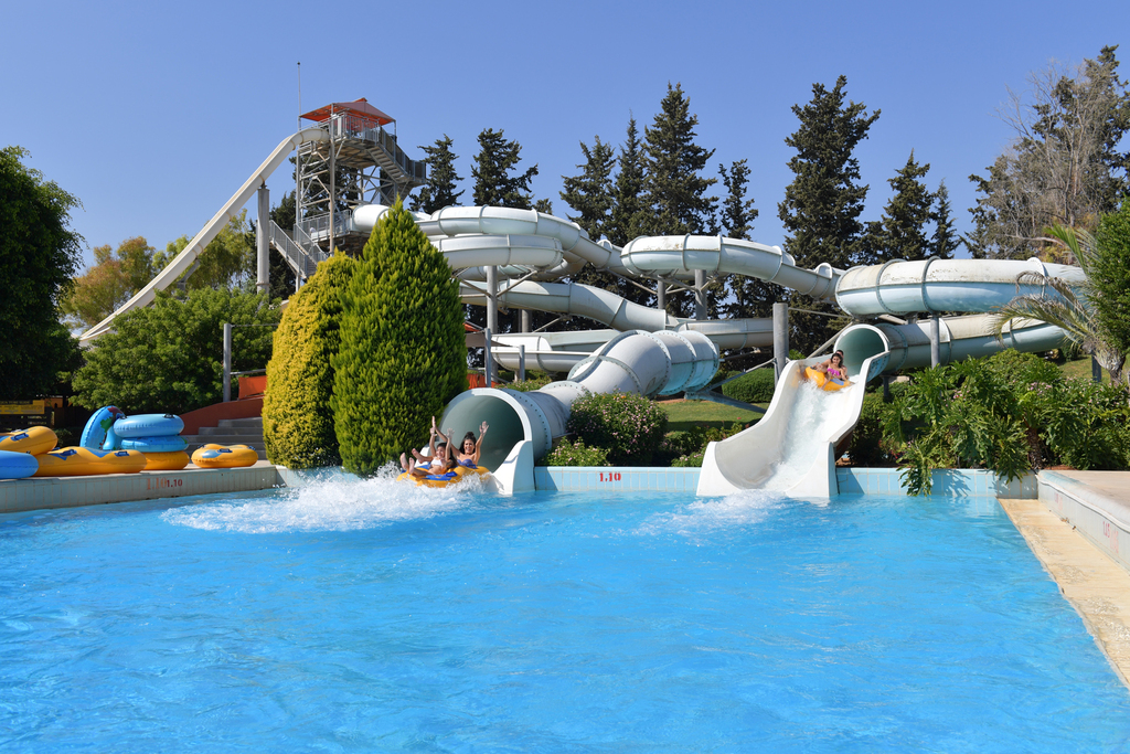 2 Aqua Tube Slides - water slide at Fasouri Watermania