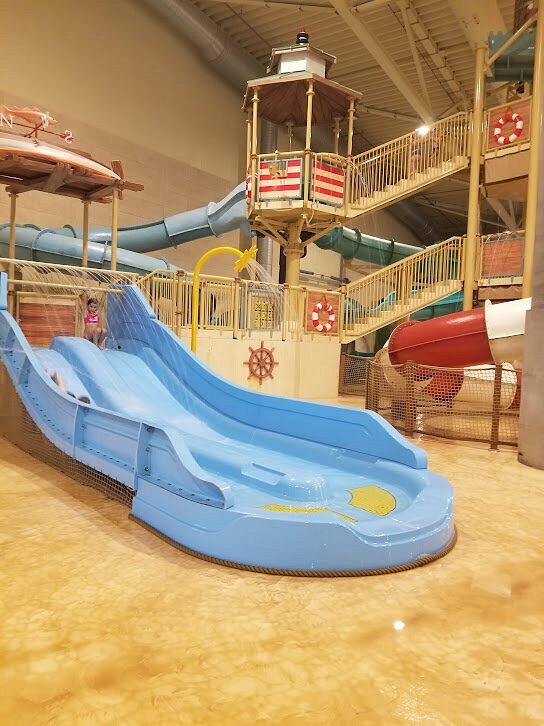 Aqua Splash Playground - activity zone at Aquadome Søndervig