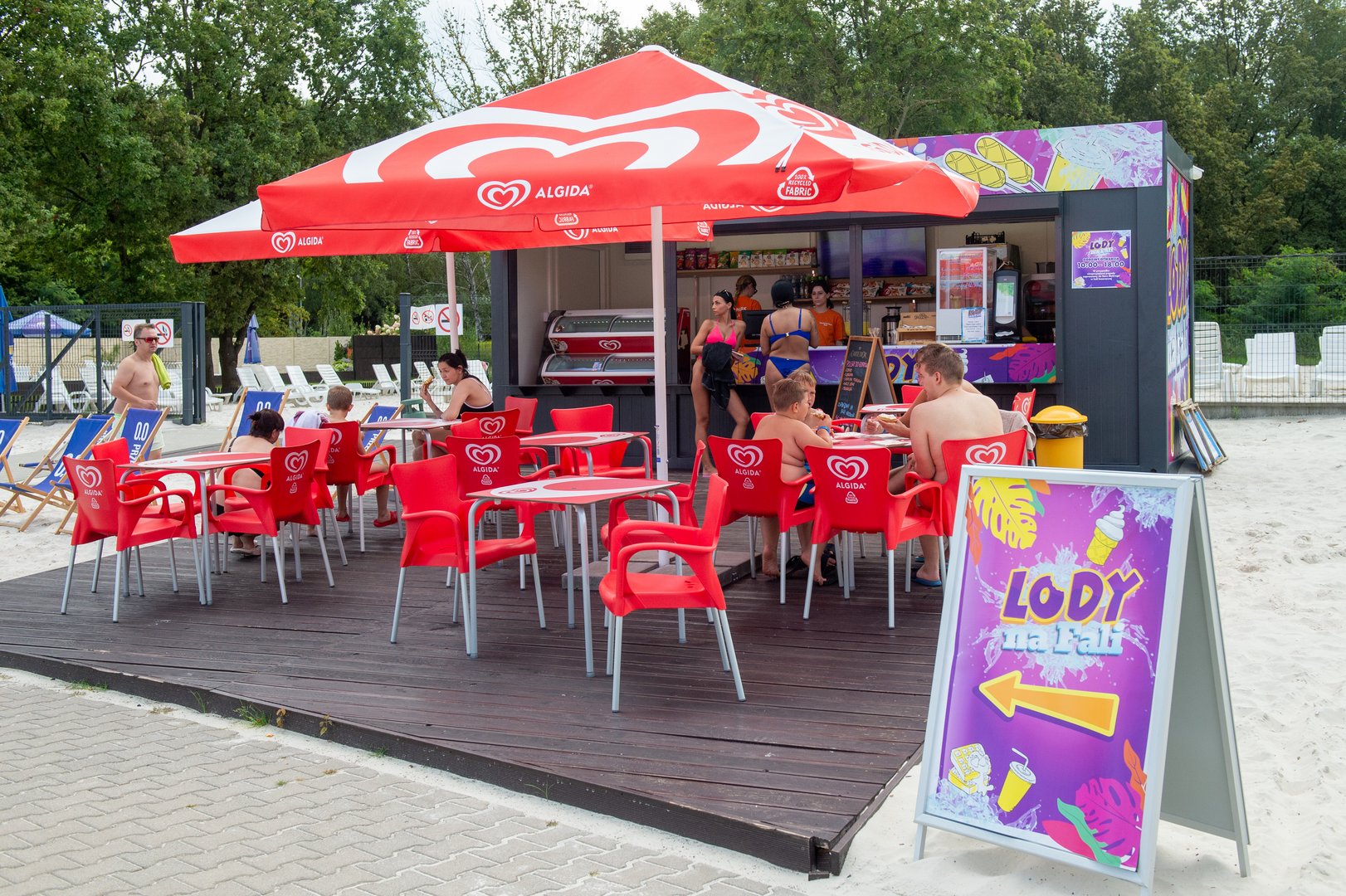 Ice Cream Points - restaurant (bistro) at Aquapark Fala Łodz