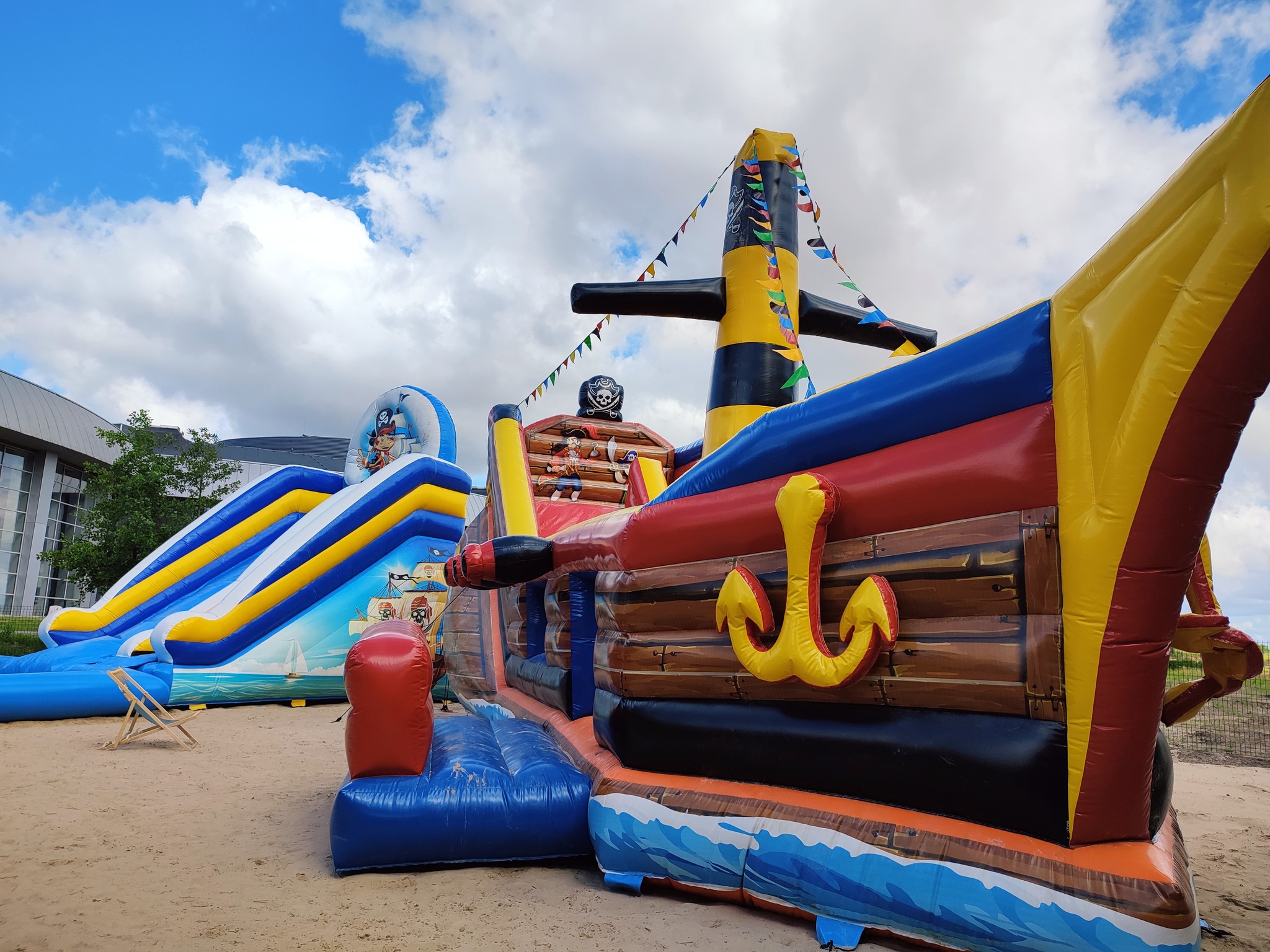 Outdoor Children"s Area - activity zone at Aquapark Trzy Fale