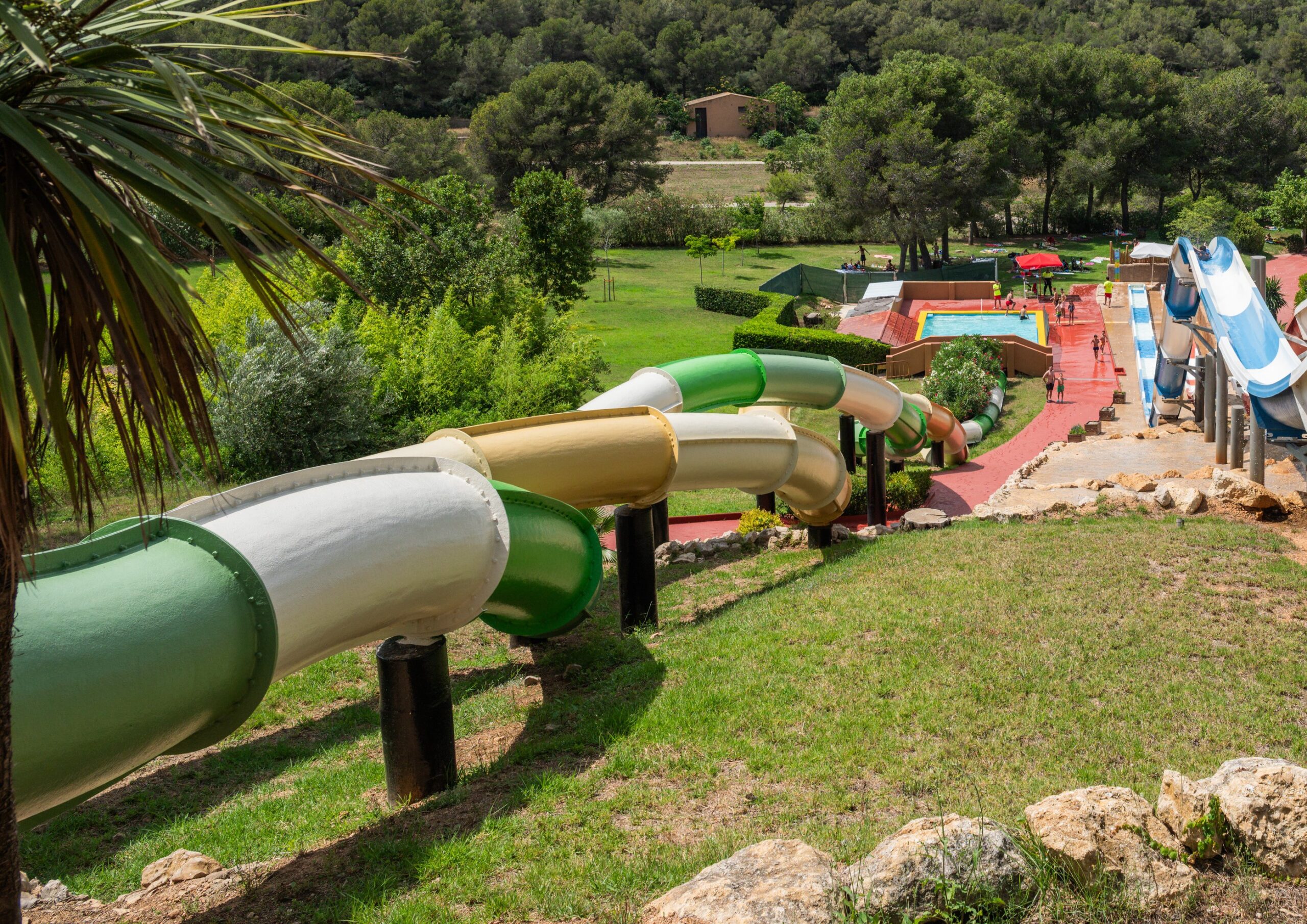 Anaconda - water slide at Aqualeón 