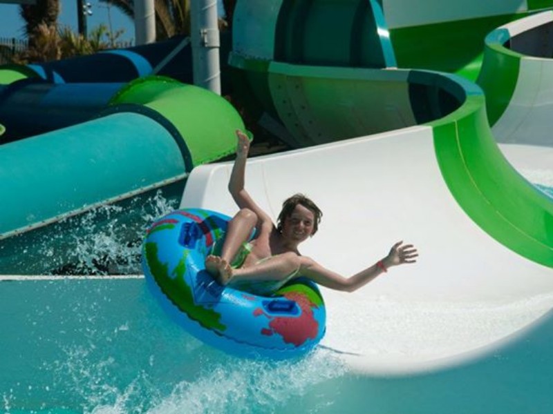 Aquariver - water slide at Aqualava Waterpark
