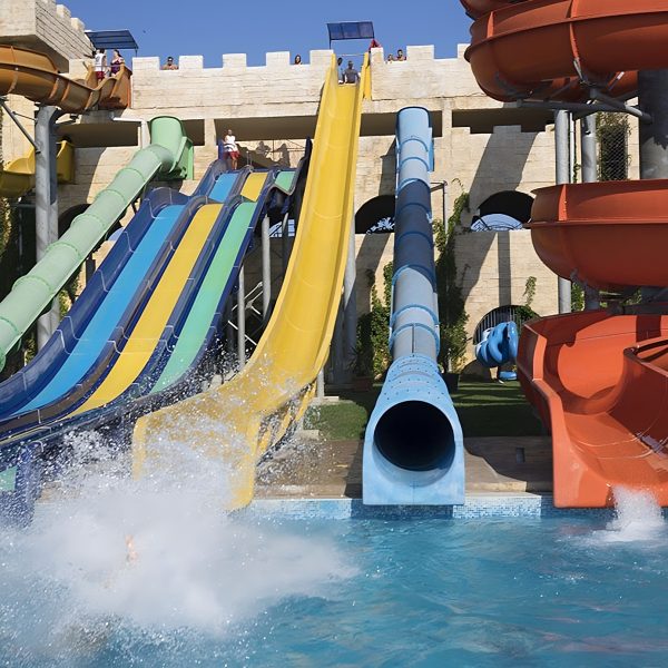 Waterfalls - water slide at Aquapark Nesebar