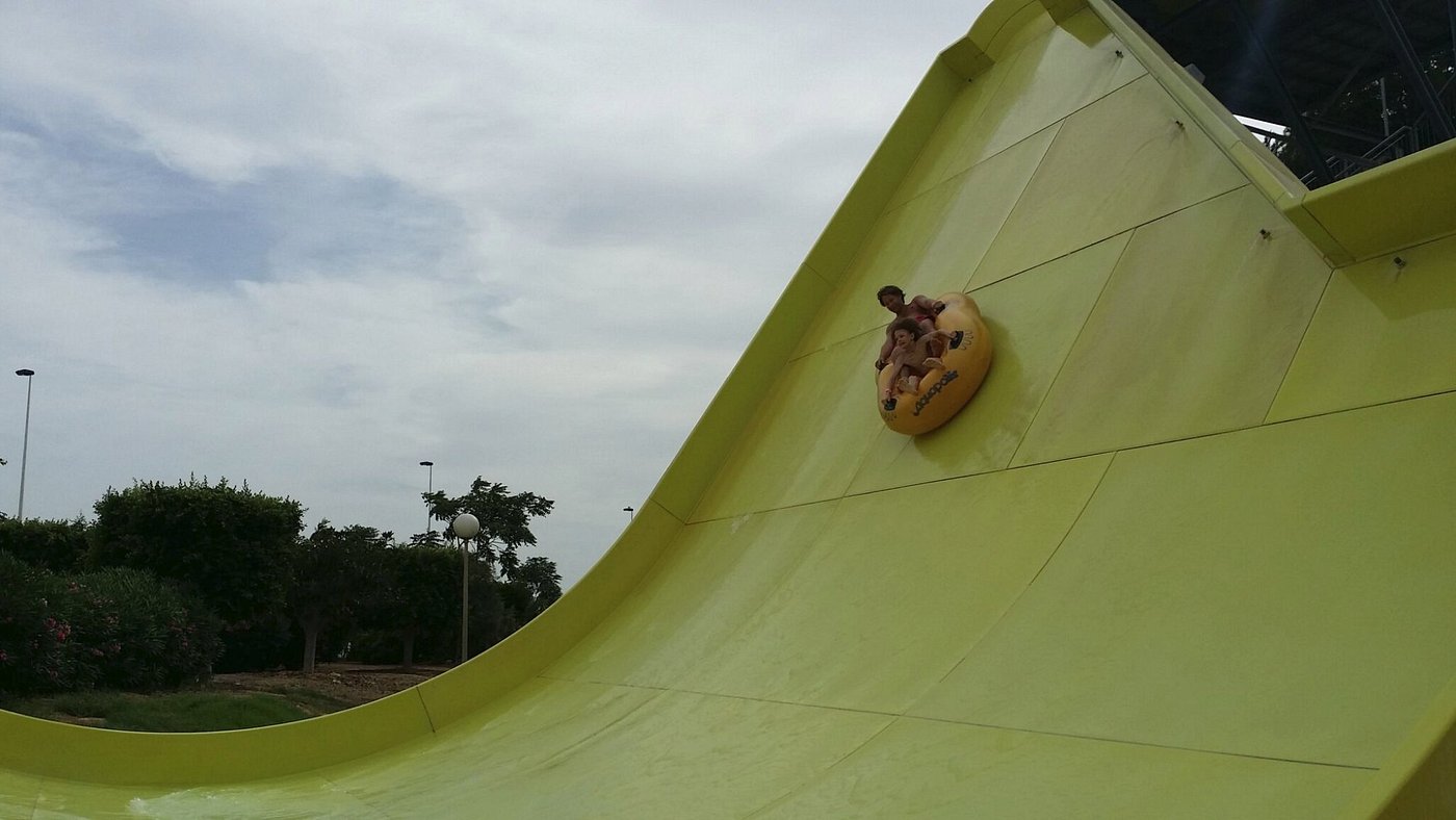 Boomerang - water slide at Aquopolis Torrevieja