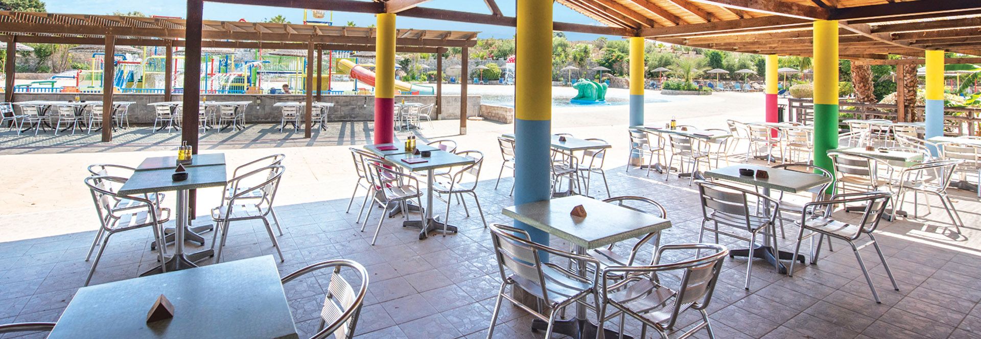 Pizza and pasta - restaurant (bistro) at Lido waterpark