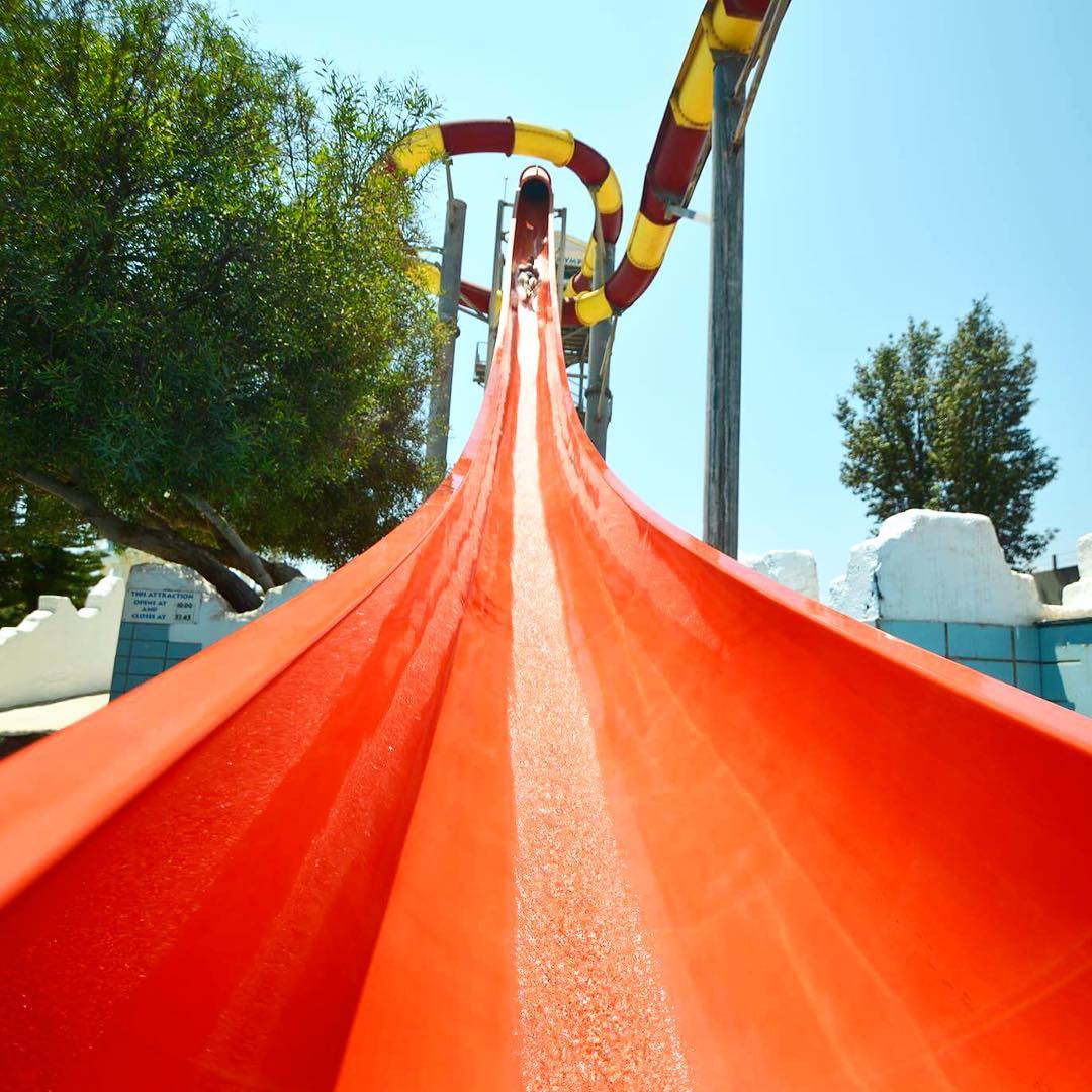 Lightning Speed Slide - water slide at WaterWorld Themed Waterpark