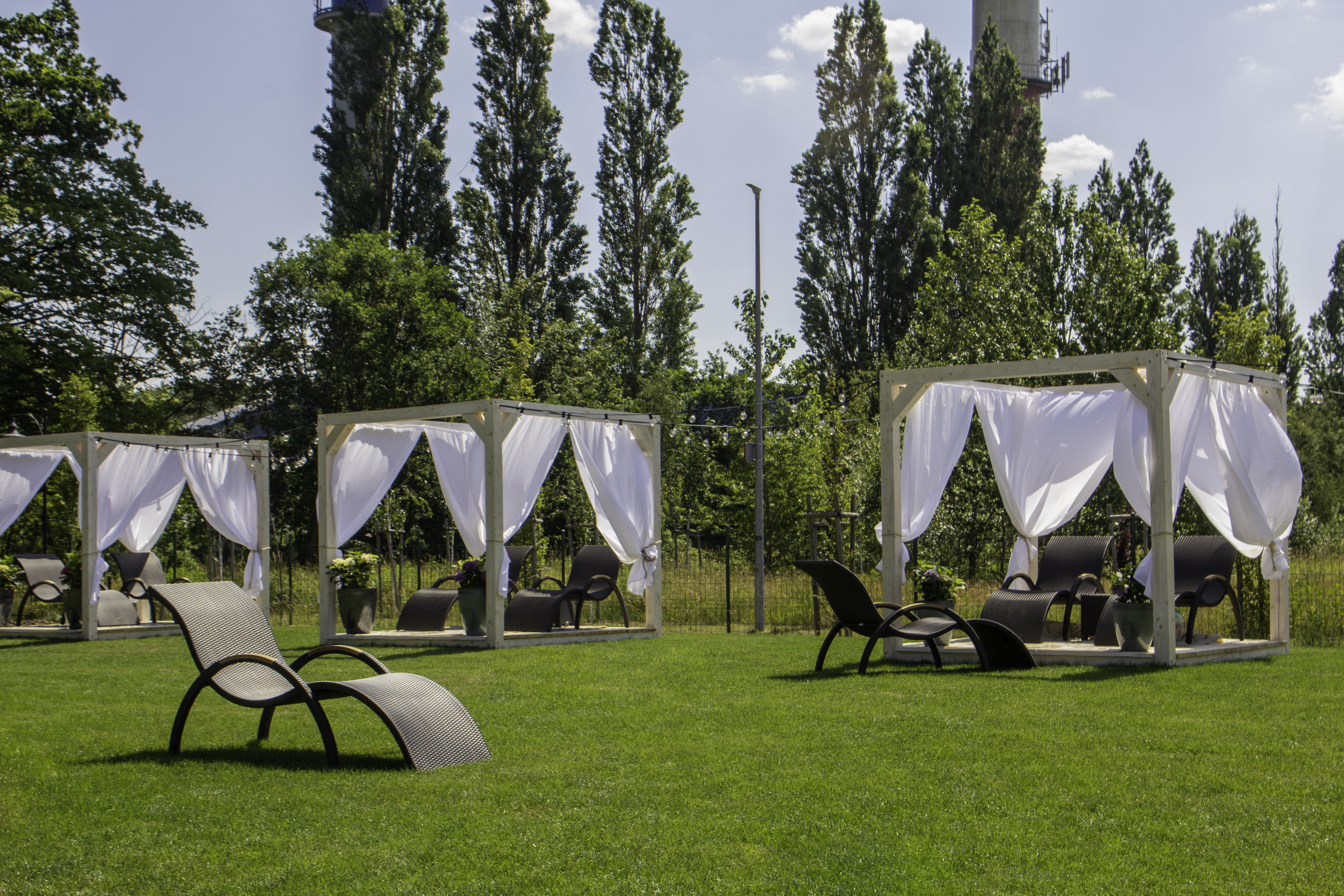 Chill-Out Area - service area at Aquapark Trzy Fale