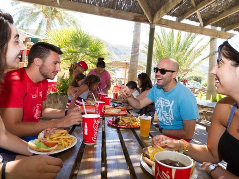 Grill-Barbecue - restaurant (bistro) at Aquopolis Cullera