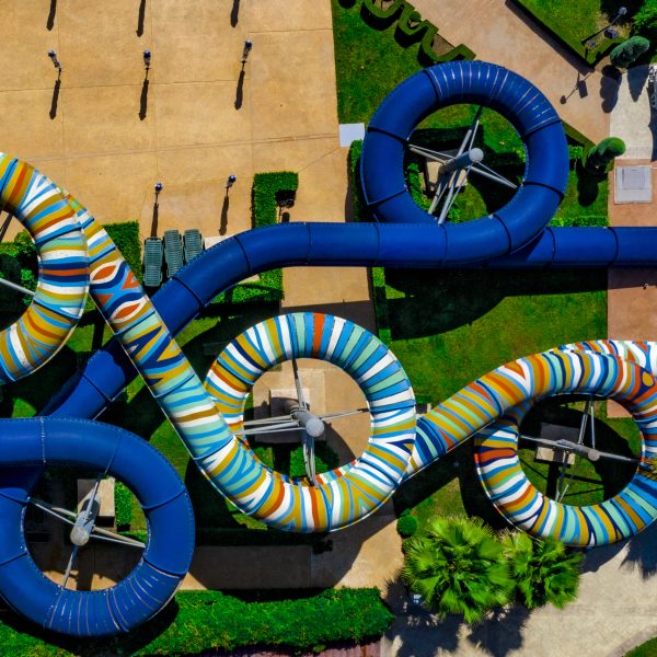 Black Hole - water slide at Aquapark Nesebar