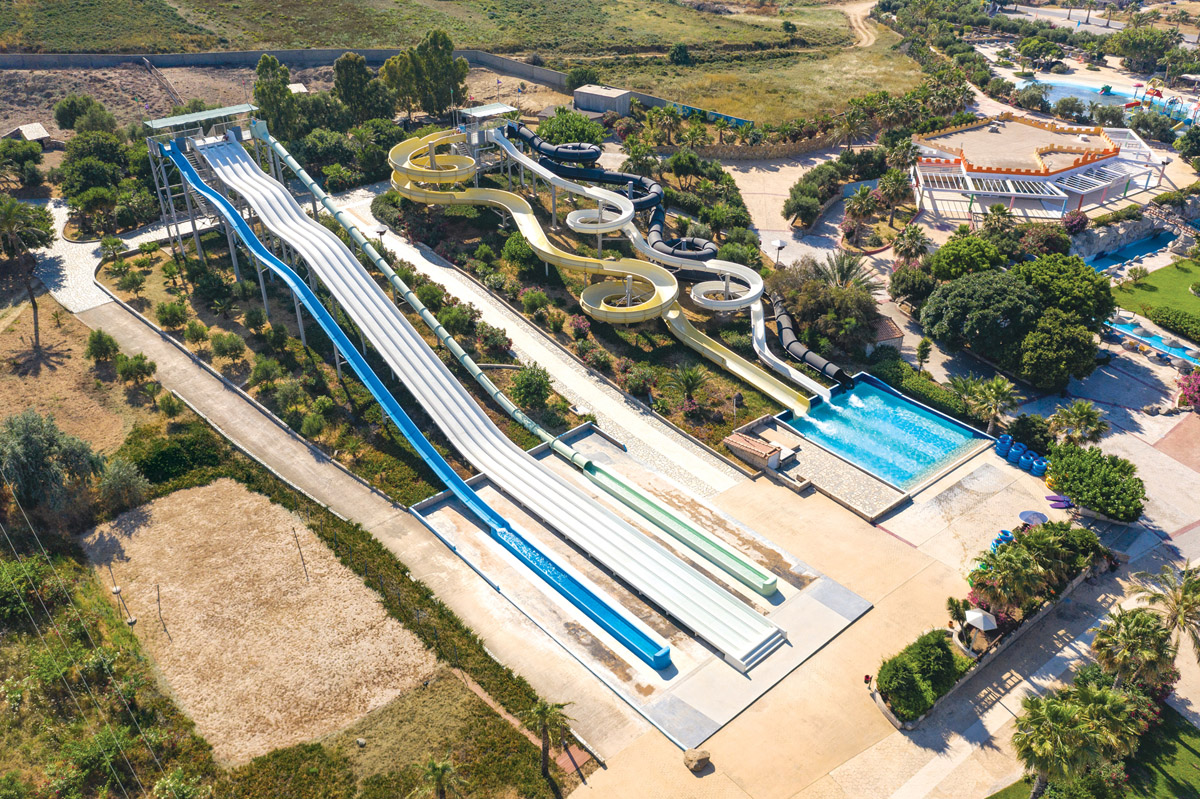 Hydrotube - water slide at Lido waterpark