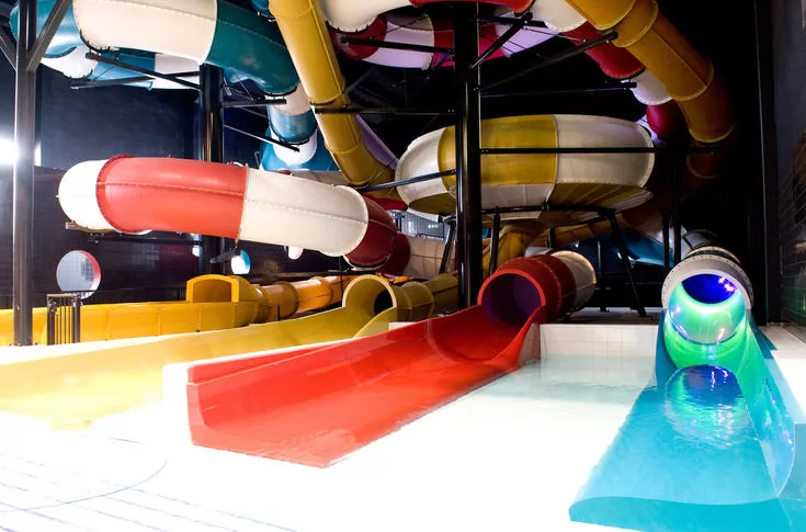 Wide Slide - water slide at Duinenwater Knokke-Heist