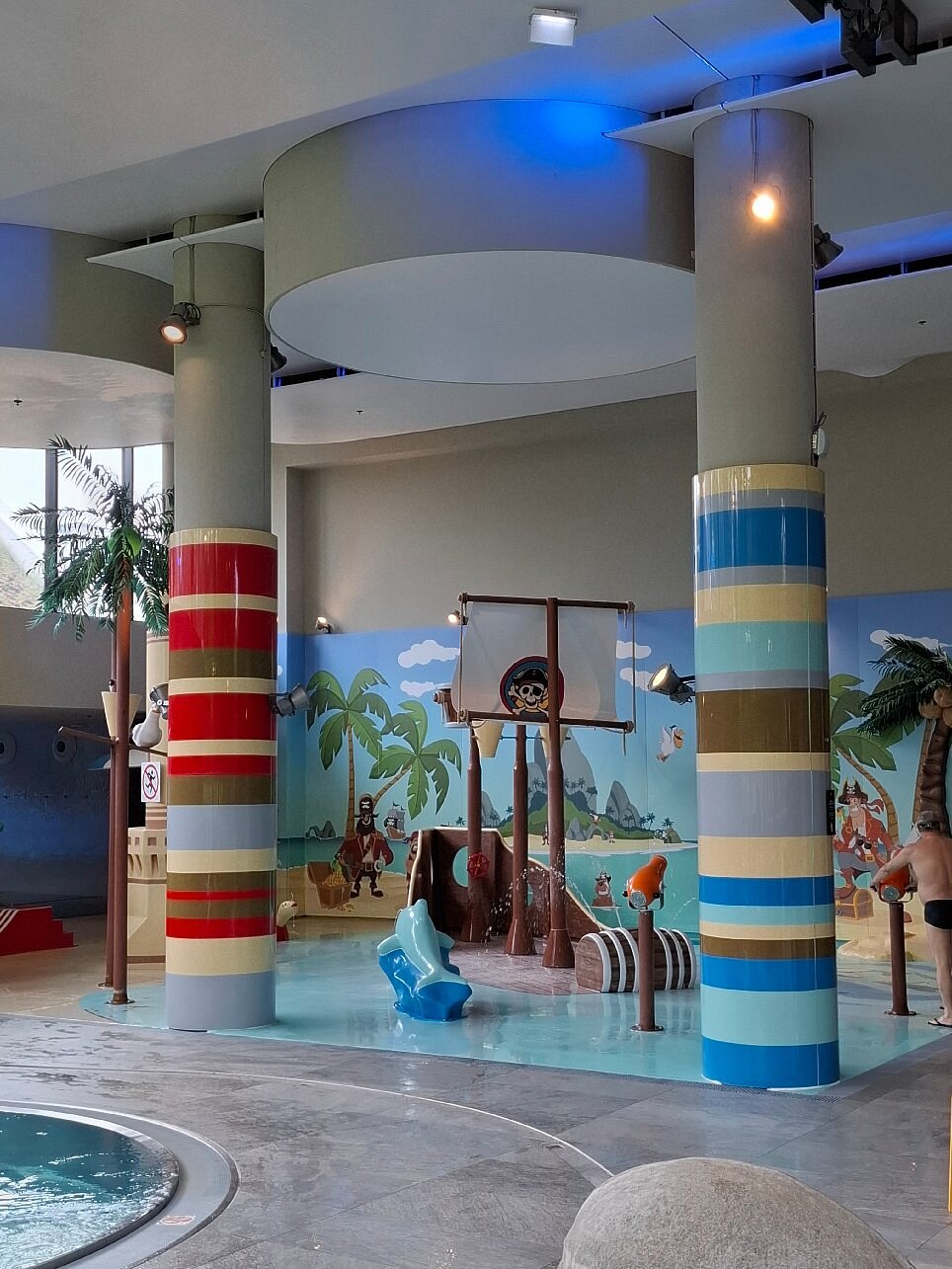 Pirate Island - activity zone at Baltic Park Molo Aquapark