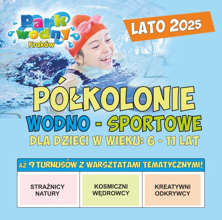 Half-Day Camps - service area at Aquapark Kraków