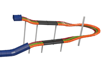 Stargate - water slide at Kristall Palm Beach