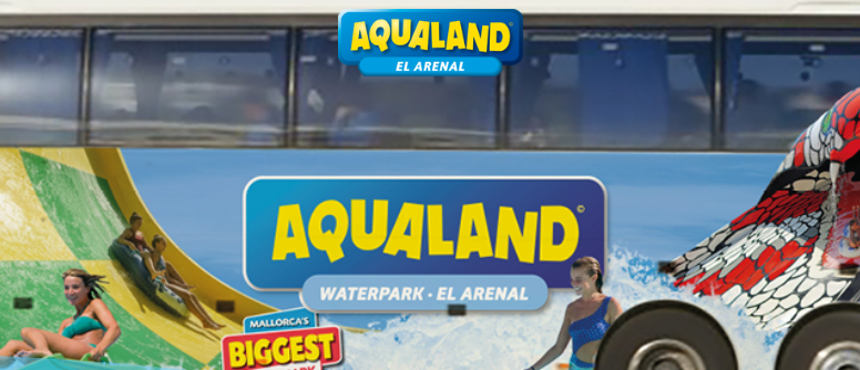 Bus Transfer - service area at Aqualand El Arenal