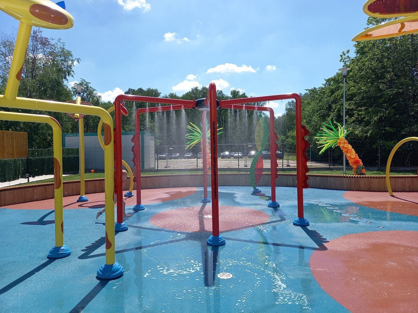 Water Playground - activity zone at Aquapark Fala Łodz