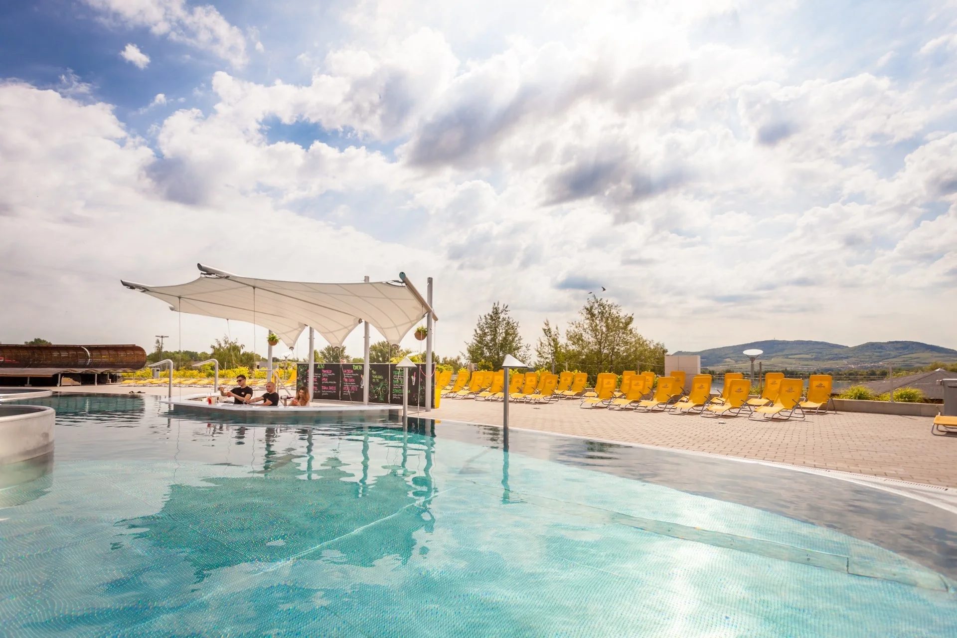 Riviera Pool Bar - restaurant (bistro) at Aqualand Moravia