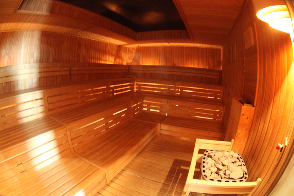 Finnish Sauna - wellness area at Aquapark Sopot