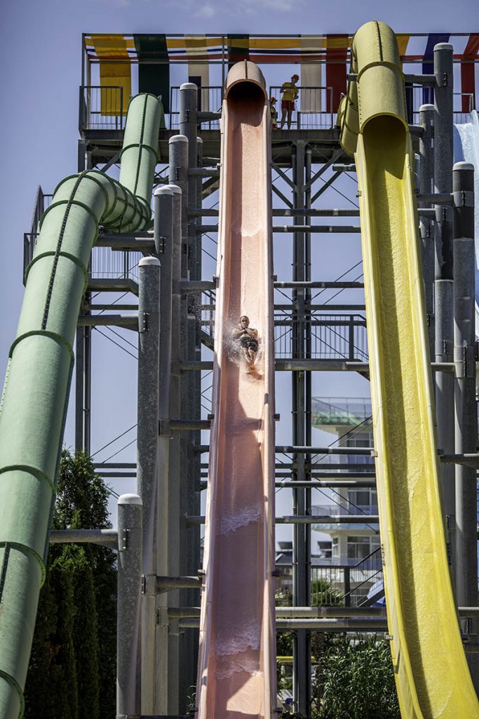 Kamikaze - water slide at Action Aquapark Sunny Beach