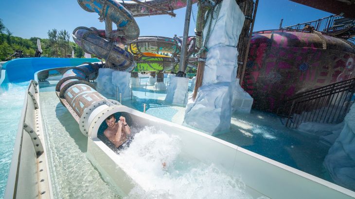 Spiralrok - water slide at Rulantica