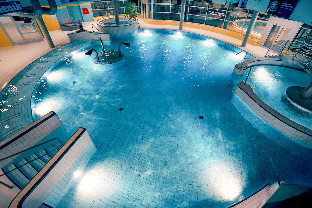 Indoor Recreational Pool  - swimming pool at Vodní Ráj