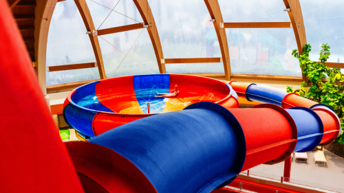 Space Bowl - water slide at Acquaworld