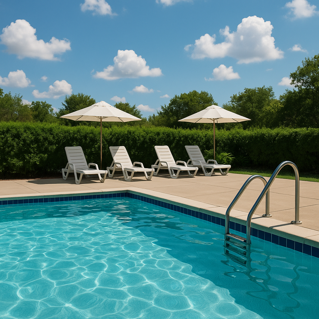 Sunny Lagoon - swimming pool at Fabryka Wody