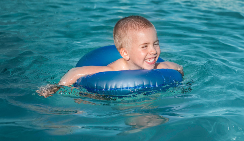Pre-Swimming Lessons - service area at Aquapark Olomouc