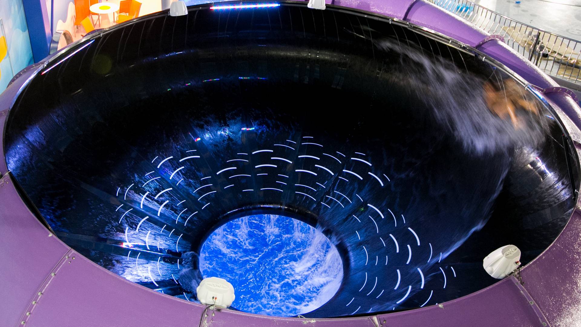 Purple Slide - water slide at Atlantis H2O aquapark