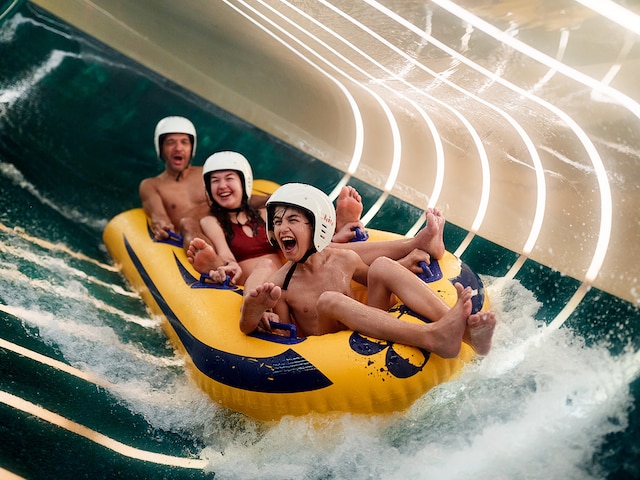 Aqua Slide - water slide at Center Parcs Le Bois aux Daims