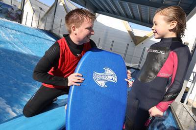 WaveSurf - activity zone at Aquadome Rødby