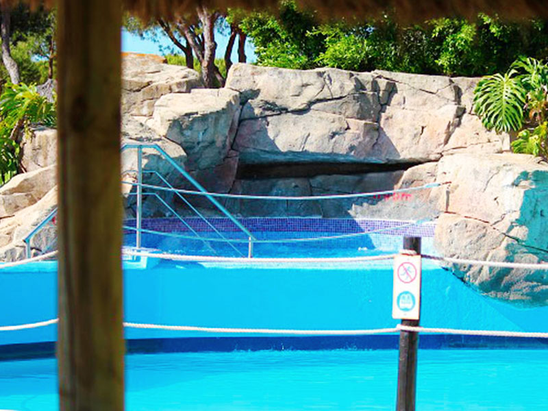 Blue Lagoon - swimming pool at Aquopolis Cartaya