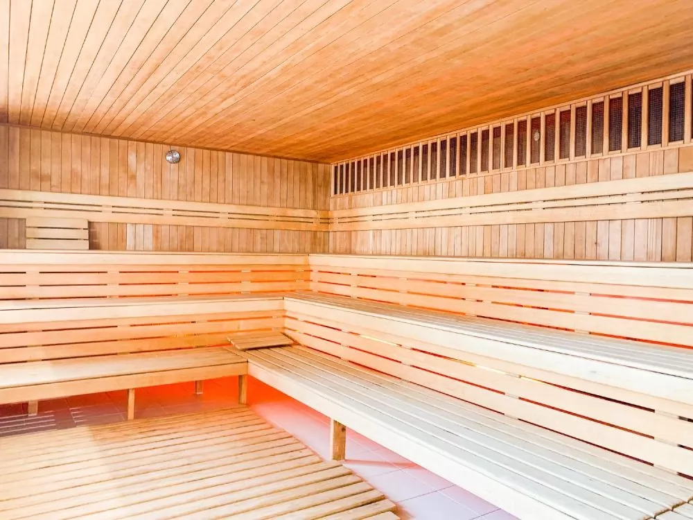 Saunas & Steam Baths - wellness area at Duinenwater Knokke-Heist