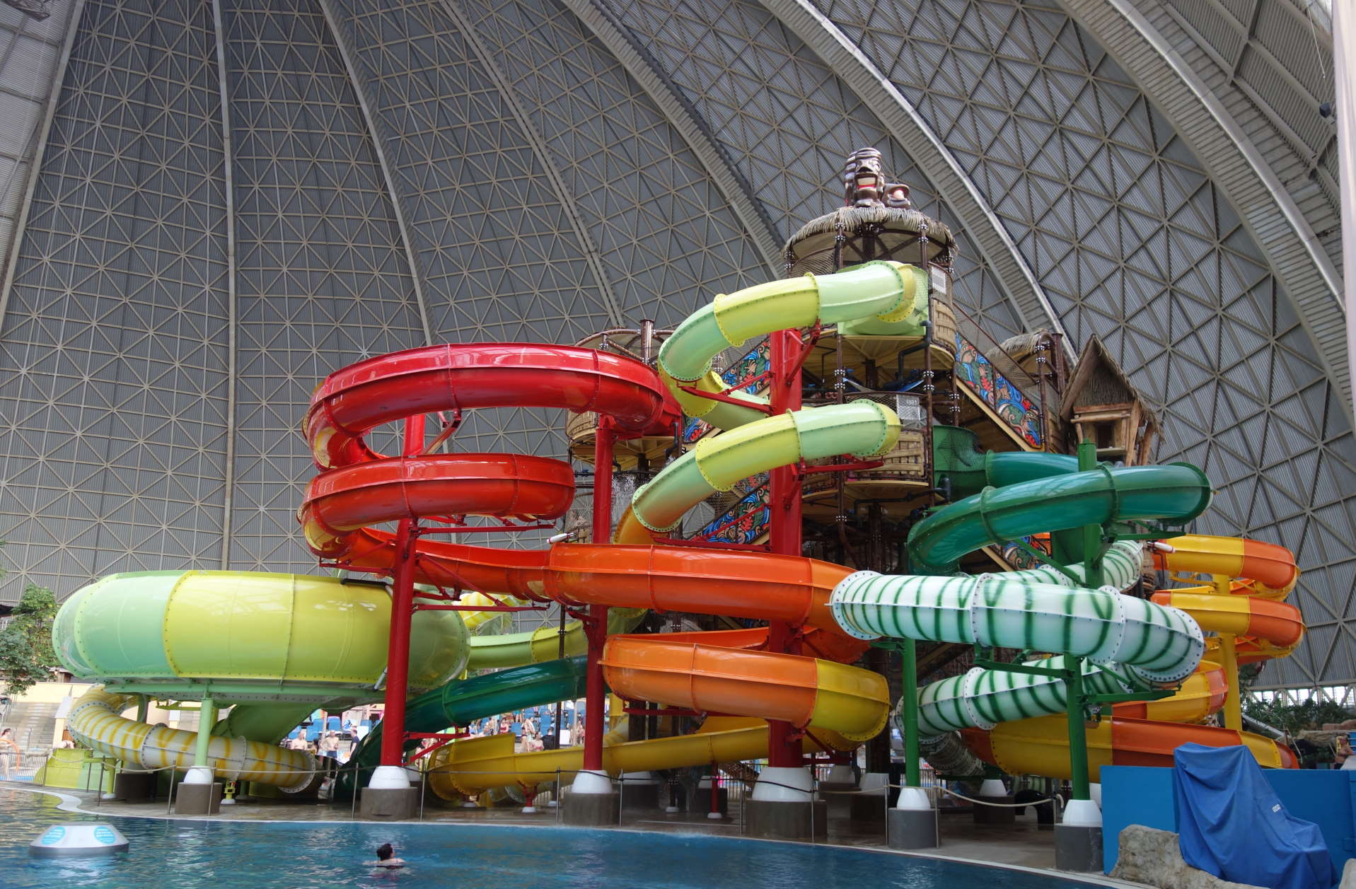 Jungle Splash - water slide at Tropical Islands