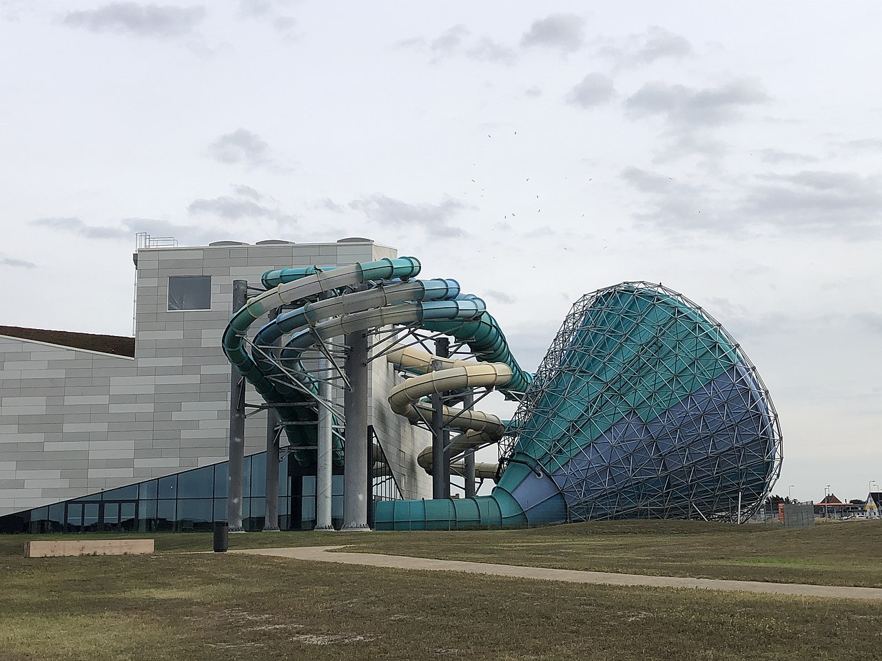 Tornado - water slide at Aquadome Søndervig