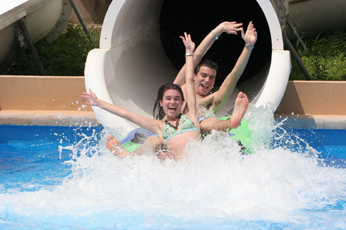 Black Hole - water slide at Aqua Natura Benidorm