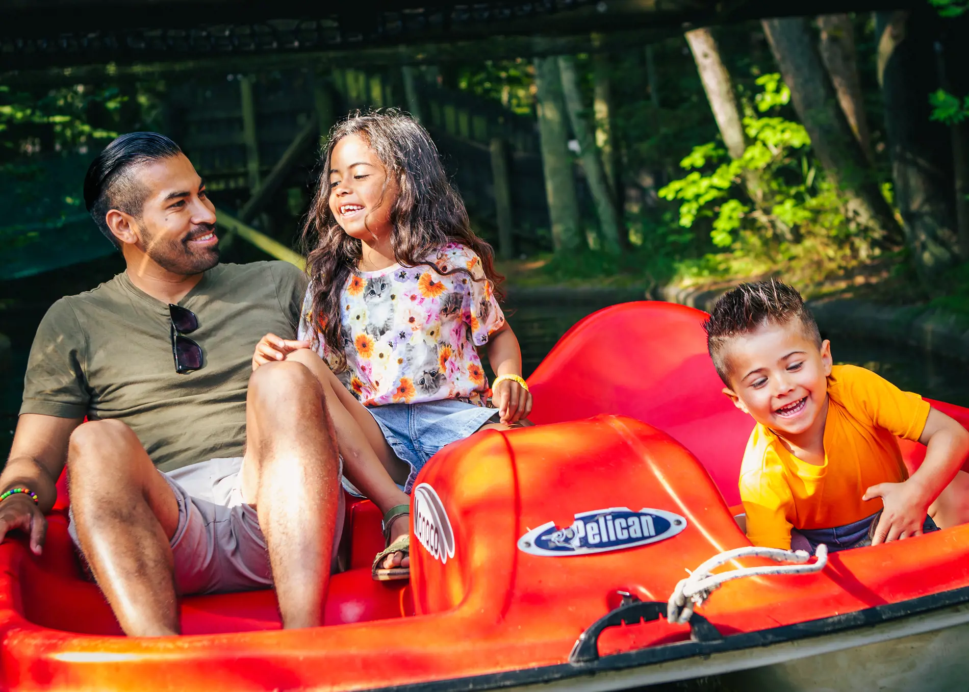 Cykelbåde - activity zone at Fårup Sommerland Aquapark