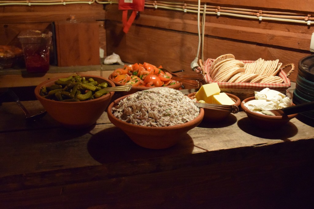 Chalet Catering - service area at Serena Waterpark