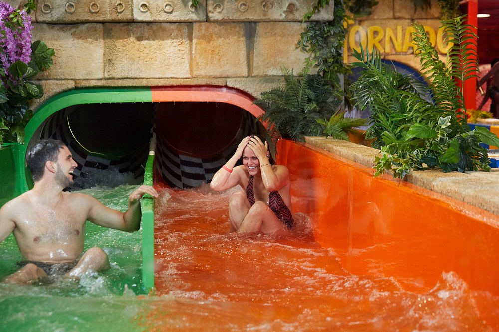 Jungle Run - water slide at Alpamare