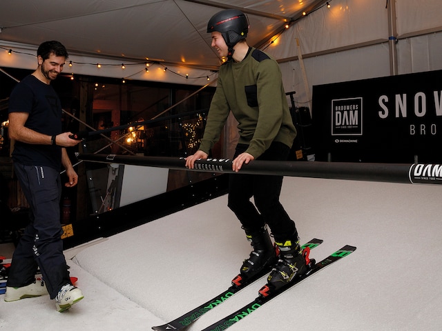 Skiing & Snowboarding - service area at Center Parcs Port Zélande